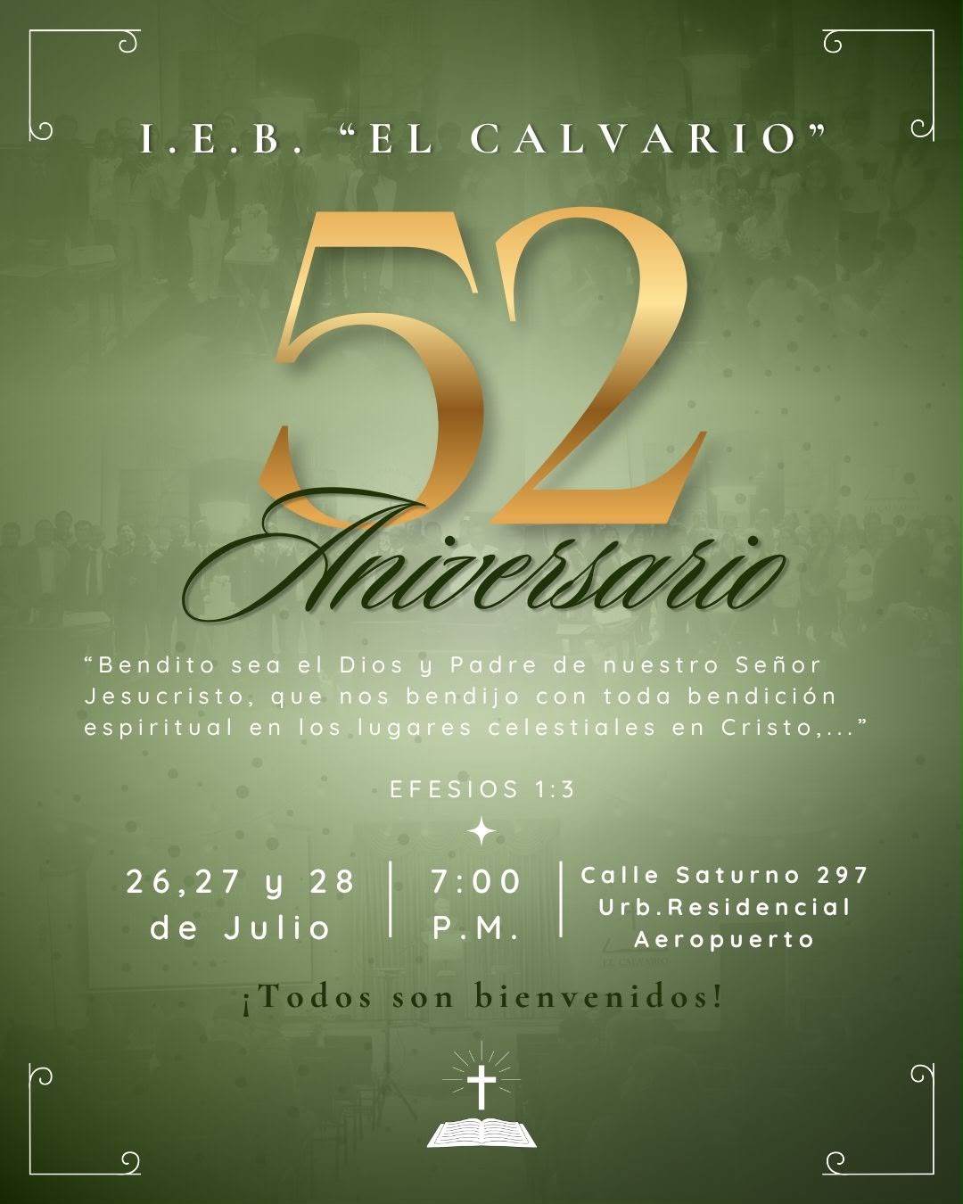 Afiche 52.º Aniversario